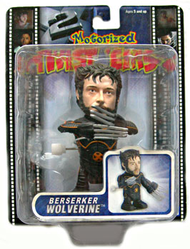 Motorized Twist 'Ems: X-Men 2 Berserker Wolverine figure