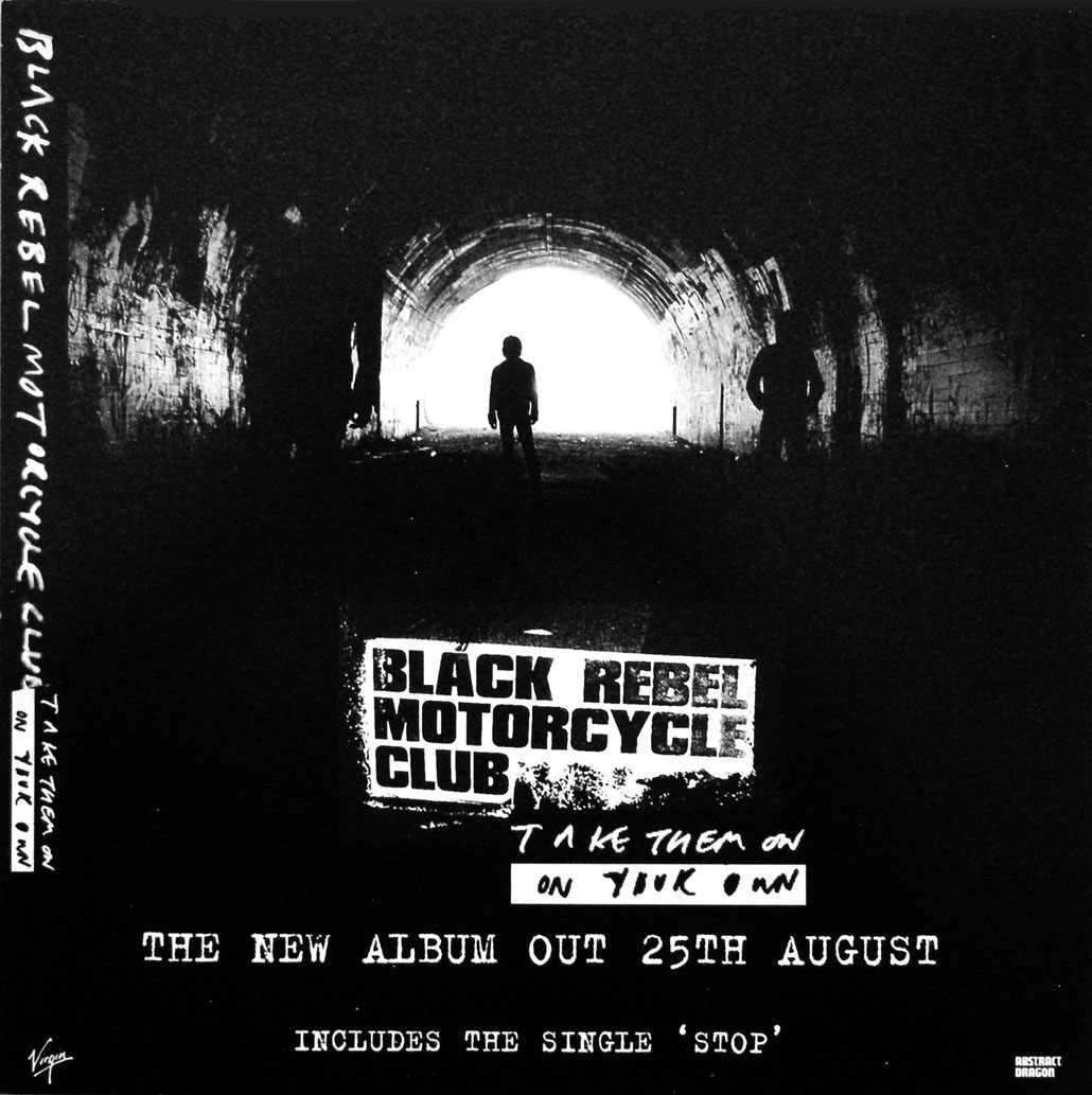 Black Rebel Motorcycle Club poster: Take Them OnOn Your Own 2003 flat