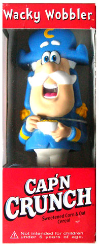 Wacky Wobbler: Cap'n Crunch bobblehead figure (Funko/2001)