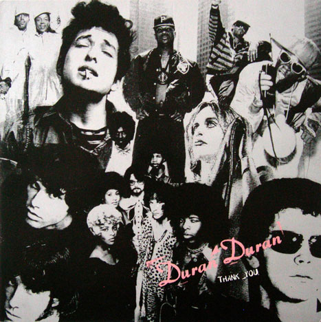 Duran Duran poster: Thank You vintage album flat (1995)