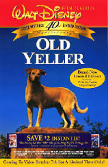 Old Yeller movie poster [40th Anniversary] 26x40 Disney video poster