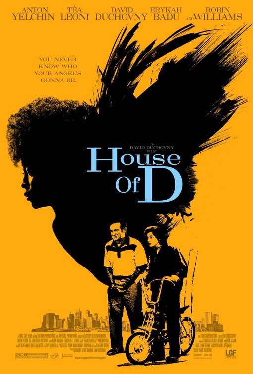 House of D movie poster [Robin Williams] a David Duchovny film (27x40)