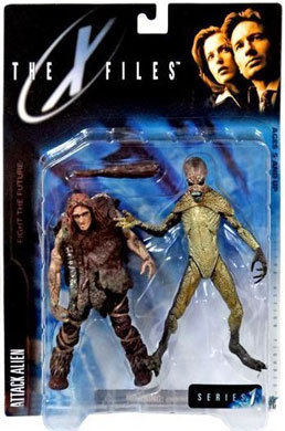 X Files Fight the Future: Attack Alien Series 1 figure (McFarlane)