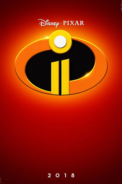 Incredibles 2 Movie Poster Disney Pixar 27x40 Original Advance