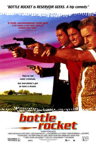 Bottle Rocket movie poster [Luke Wilson & Owen Wilson] Wes Anderson