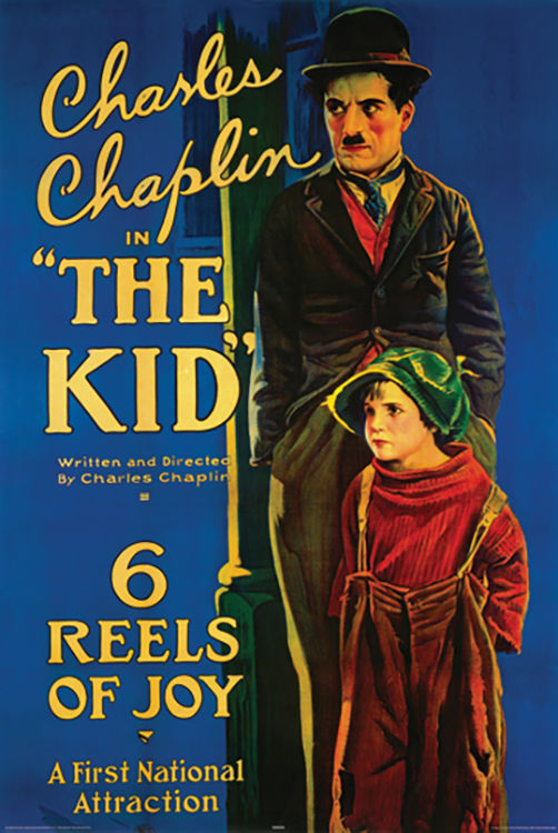 The Kid ワンシート映画ポスター CHARLIE CHAPLIN Charlie Chaplin poster The Kid 1921 classic film 16