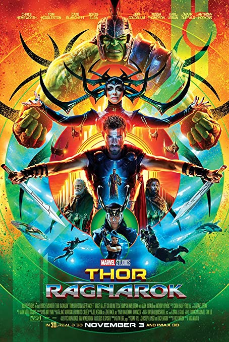 Thor: Ragnarok movie poster [Chris Hemsworth] (24x36) Marvel