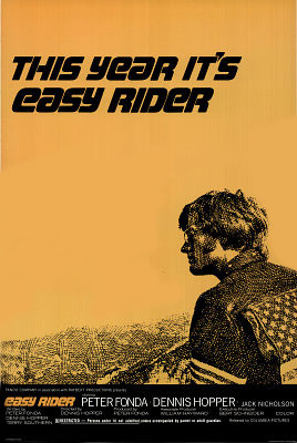 Easy Rider Movie Poster Peter Fonda 24 X 36