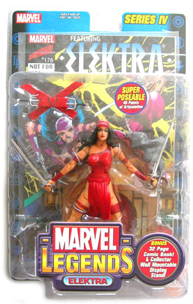 Marvel Legends Toy Biz Seri Iv Elektra de segunda mano por 35 EUR en La Zubia en WALLAPOP