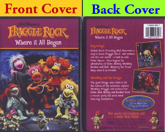 Fraggle Rock - Where It All Began 45986258014| eBay