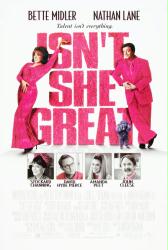 Isn't She Great movie poster [Bette Midler, Nathan Lane] 27x40