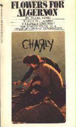 Charly/Flowers For Algernon paperback book/1975 (Movie Tie-In)