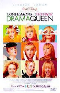 Confessions Of A Teenage Drama Queen Movie Poster Lindsay Lohan Nm