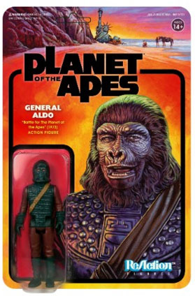 Planet of the Apes: General Aldo ReAction figure (Super7)