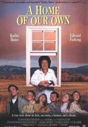 A Home of Our Own movie poster [Kathy Bates, Edward Furlong] 27x40