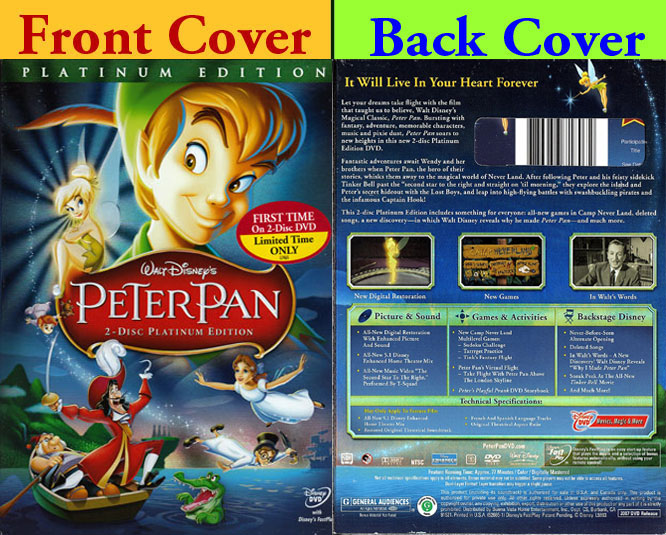 Peter Pan Two-Disc Platinum Edition