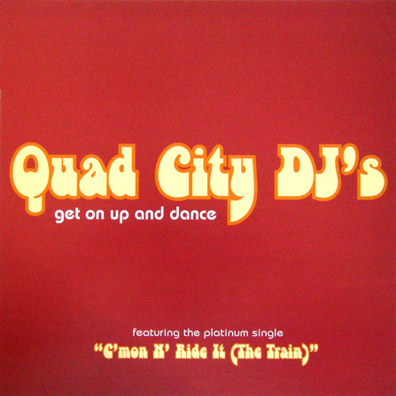 Quad City Dj S Poster Get On Up And Dance Vintage Lp Album Flat movie posters etc