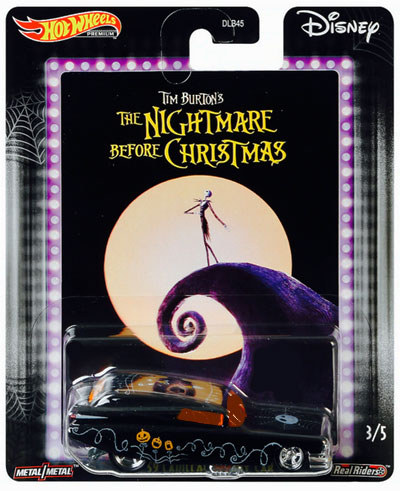 hot wheels the nightmare before christmas