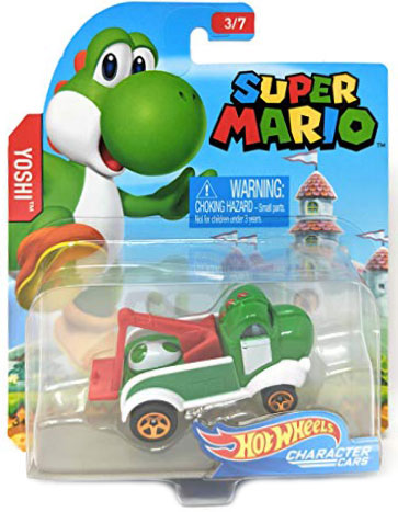 hot wheels super mario character cars