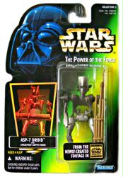 Star Wars [POTF] ASP-7 Droid action figure (Kenner/1996)