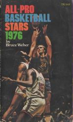 All-Pro Basketball Stars 1976 paperback book by Bruce Weber