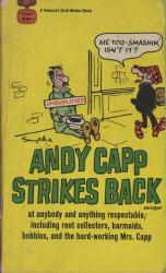Andy Capp Strikes Back paperback book of comics (1967)