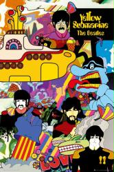 Beatles poster: Yellow Submarine collage (24x36) New