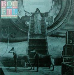 Blue Oyster Cult poster: Extraterrestrial Live promo album flat (1982)