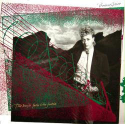Brian Setzer poster: The Knife Feels Like Justice vintage Album flat