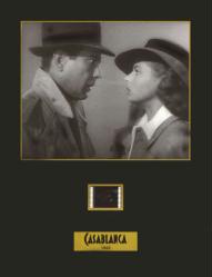Casablanca 8.5 X 11 Senitype film cell /Humphrey Bogart/Ingrid Bergman