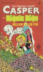 Casper and Richie Rich paperback book: Million Dollar Fun (1979)