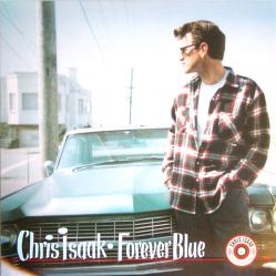 Chris Isaak poster: Forever Blue vintage promo album flat (1995)