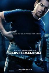 Contraband movie poster [Mark Wahlberg] original advance