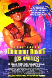 Crocodile Dundee in Los Angeles movie poster [Paul Hogan] 27x40 video
