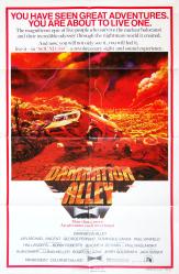 Damnation Alley movie poster (1977) original 27x41 advance