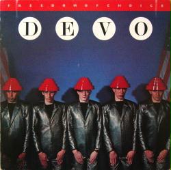 Devo poster: Freedom of Choice vintage promo album flat (1980)