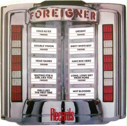 Foreigner poster: Records vintage promo album flat (1982)
