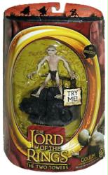 Lord of the Rings (Two Towers] Gollum action figure w/ Sound (ToyBiz)