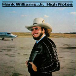 Hank Williams Jr. poster: High Notes vintage album flat (1982)