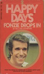 Happy Days: Fonzie Drops In paperback book (Tempo Books/1974)