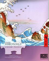 Utagawa Hiroshige jigsaw puzzle: 1000-piece Awa Province Naruto Rapids
