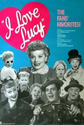 I Love Lucy poster: The Fans' Favorites (25.5x38) 1988 CBS/FOX video