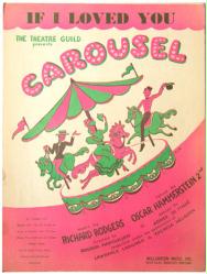 If I Loved You vintage sheet music [Carousel] 1945