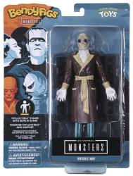 Universal Monsters: Invisible Man Bendyfigs 7-inch figure