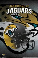 Jacksonville Jaguars poster: Helmet (NFL) 22x34