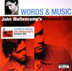 John Mellencamp poster: Words and Music vintage album flat (2004)