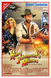 King Solomon's Mines movie poster [Chamberlain, Sharon Stone] 27x41