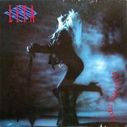 Lita Ford poster: Dangerous Curves vintage LP/Album flat