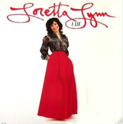Loretta Lynn poster: I Lie vintage LP/album flat (1982)