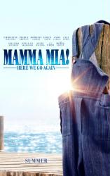 Mamma Mia! Here We Go Again movie poster (2018) advance 27x40